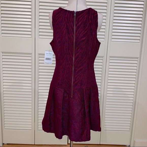 Free People chenille drop waist holiday dress - Picture 3 of 3